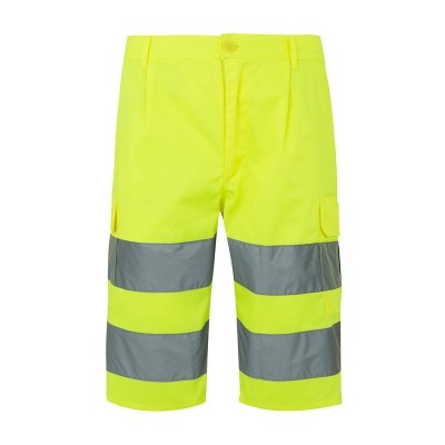 Bermudas multibolsillos alta visibilidad 303005