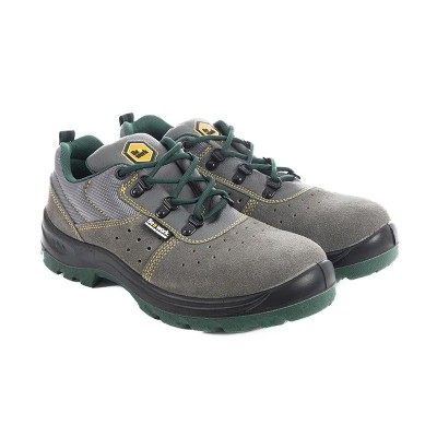 Zapato de seguridad metálico NIORD S1P de piel serraje