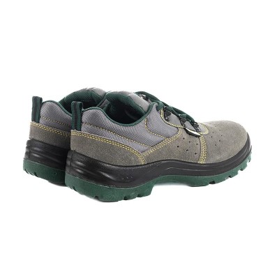 Zapato de seguridad metálico NIORD S1P de piel serraje