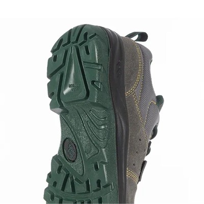 Zapato de seguridad metálico NIORD S1P de piel serraje