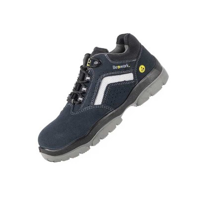 Zapato no metálico ESD HORUS S1P de piel serraje