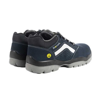 Zapato no metálico ESD HORUS S1P de piel serraje