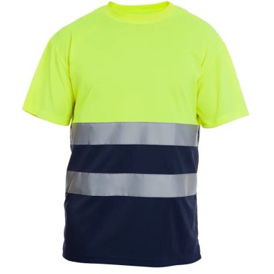 Camiseta de manga corta de alta visibilidad HILL HV