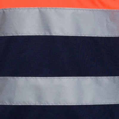 Polo de manga larga de alta visibilidad combinado JUDE HV