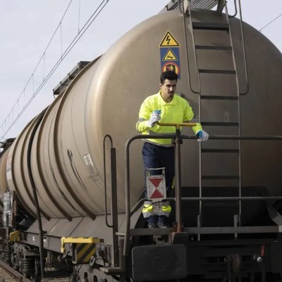 Polo de manga larga de alta visibilidad monocolor GRANGE HV