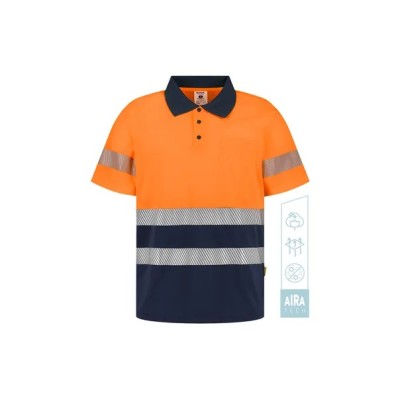 Polo de manga corta de alta visibilidad GOSPEL HV