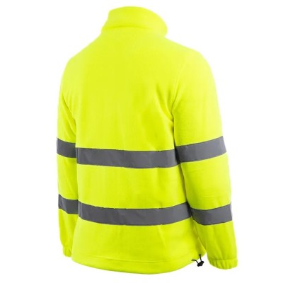 Chaqueta polar de alta visibilidad monocolor SPACE HV