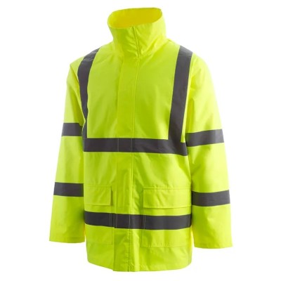 Parka alta visibilidad monocolor SIMONE HV