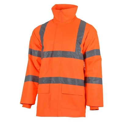 Parka alta visibilidad monocolor SIMONE HV