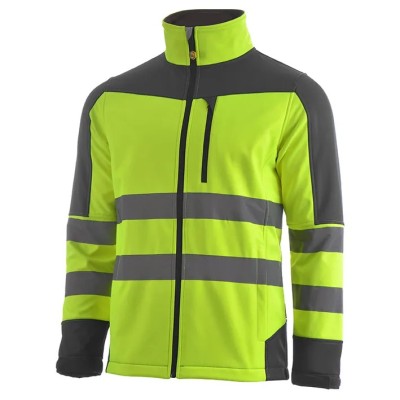 Softshell tricapa de alta visibilidad combinado ECLIPSE HV