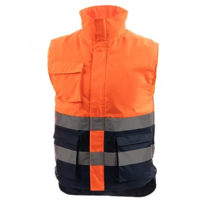 Chaleco acolchado de alta visibilidad combinado ORION HV
