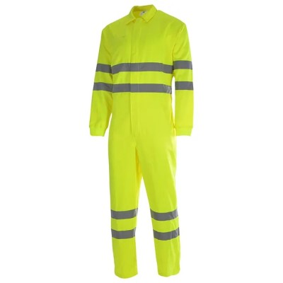 Buzo monocolor alta visibilidad FEVER HV
