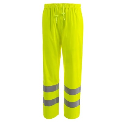 Pantalón de lluvia alta visibilidad monocolor OCTOPUS TROUSER HV