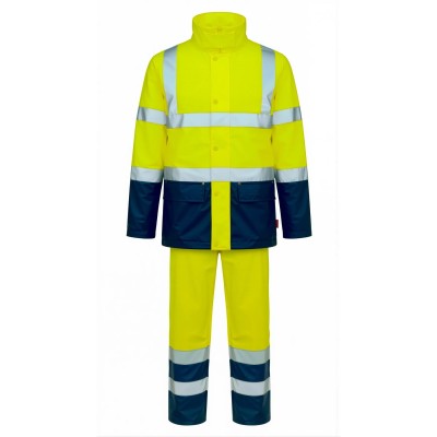 Traje de lluvia alta visibilidad combinado LOBSTER SET HV