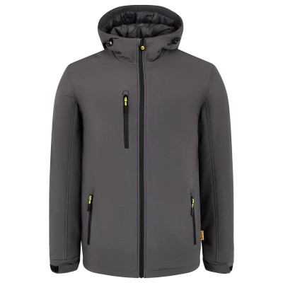 Cazadora softshell acolchada con capucha JACKSON